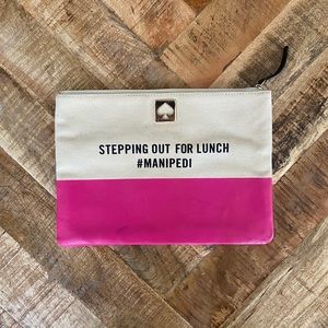 Kate Spade makeup bag